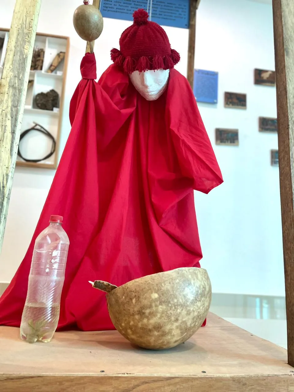 Ou'utsü (Atuendo e Instrumentos de la Guía Espiritual)