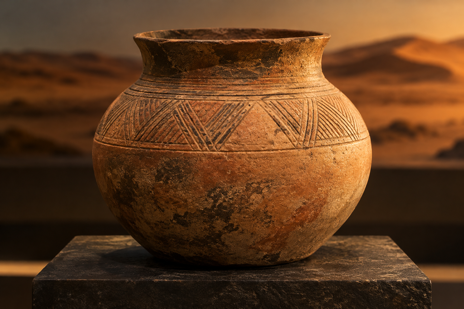 vasija ancestral de inspiración Wayuu